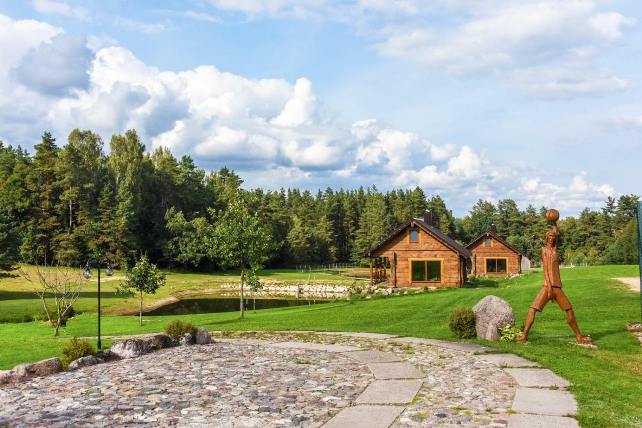 Anykščiai Vip Forest Dreams Villa מראה חיצוני תמונה